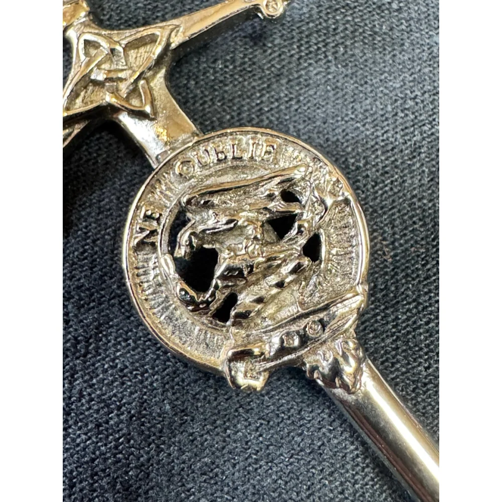 Scottish Clan Graham Crest Sword kilt pin & Hat Pin “Ne Oublie” Never Forget